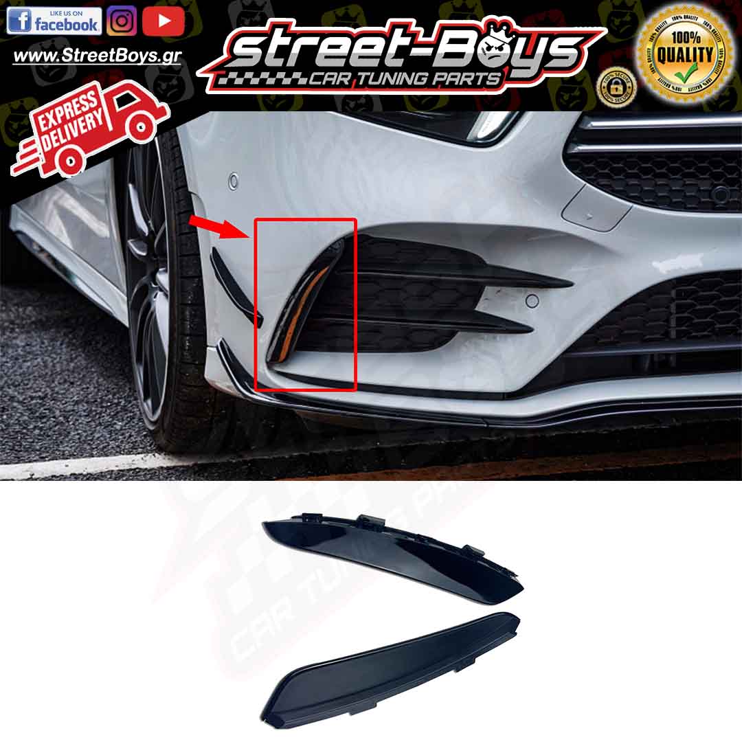 SPOILER TRIM ΜΠΡΟΣΤΑ ΠΡΟΦΥΛΑΚΤΗΡΑ MERCEDES BENZ W177 AMG A35 (2018-2024) - Image 3