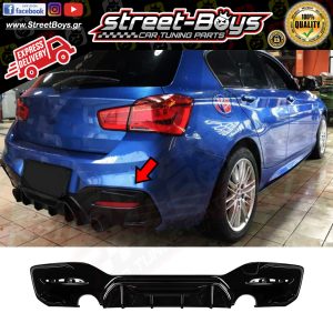 SPOILER [M COMPETITION TYPE] ΔΙΑΧΥΤΗΣ ΠΙΣΩ ΠΡΟΦΥΛΑΚΤΗΡΑ BMW F20 F21 M-PACK (2015-2019)