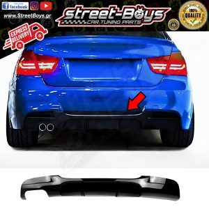 SPOILER ΔΙΑΧΥΤΗΣ ΠΙΣΩ ΠΡΟΦΥΛΑΚΤΗΡΑ BMW E90 E91 M-PACK