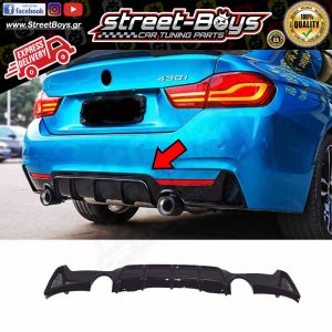 SPOILER ΔΙΑΧΥΤΗΣ ΠΙΣΩ ΠΡΟΦΥΛΑΚΤΗΡΑ BMW F32 F33 F36 M-PACK