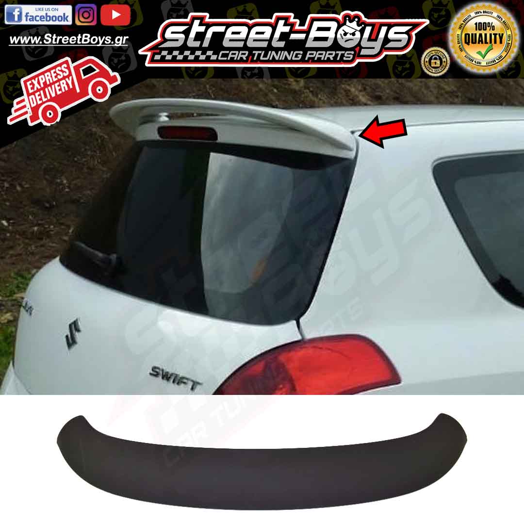 ΑΕΡΟΤΟΜΗ SPOILER ΠΟΡΤ ΜΠΑΓΚΑΖ SUZUKI SWIFT MK4 MK5 (2004-2017)