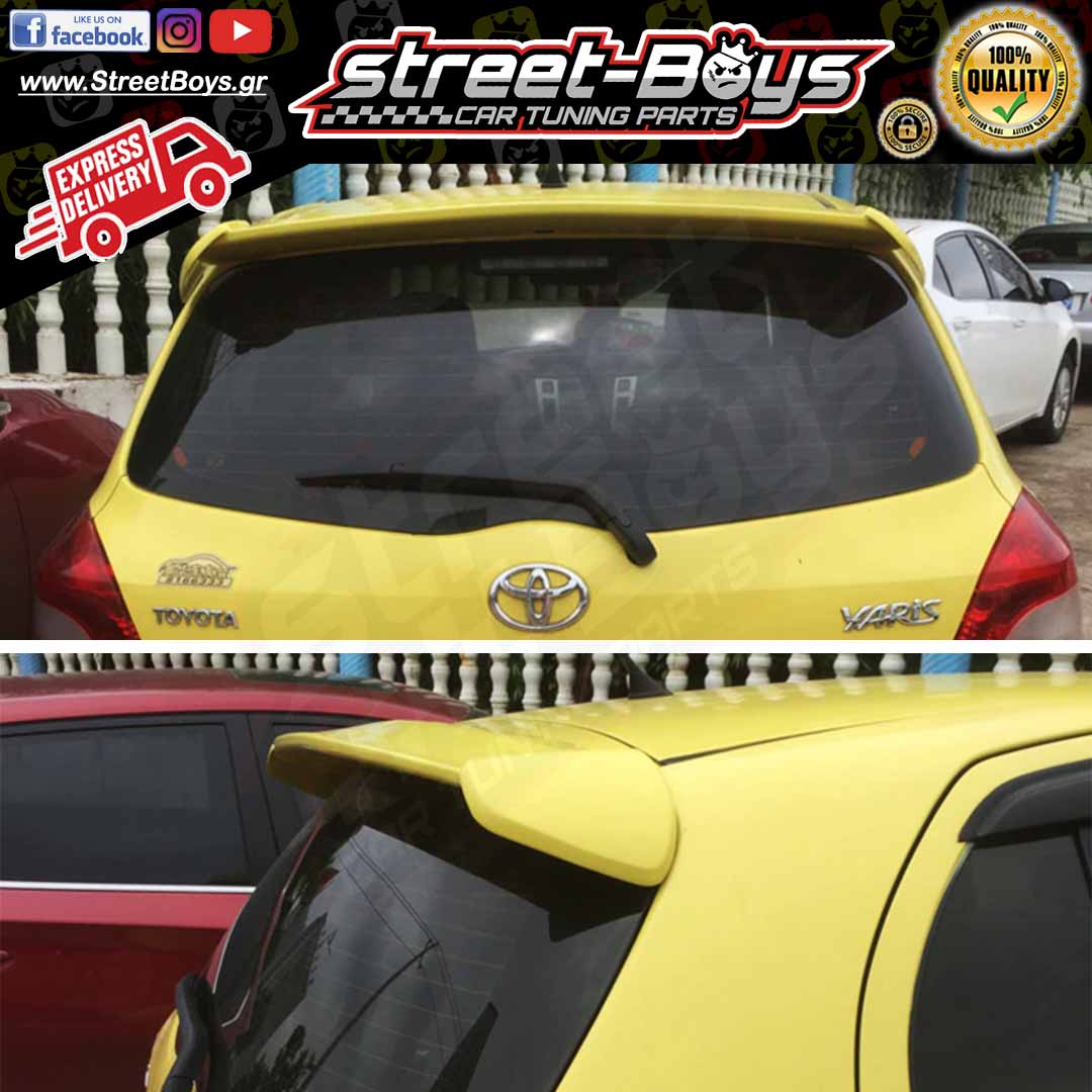 ΑΕΡΟΤΟΜΗ SPOILER ΠΟΡΤ ΜΠΑΓΚΑΖ TOYOTA YARIS XP90 (2005-2011) - Image 3