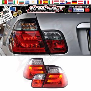 ΠΙΣΩ ΦΑΝΑΡΙΑ LED BAR BMW E46 SEDAN (1998-2001)