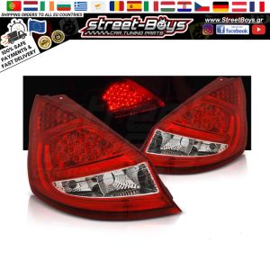 ΠΙΣΩ ΦΑΝΑΡΙΑ LED FORD FIESTA MK6 (2008-2012)