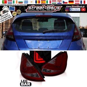 ΠΙΣΩ ΦΑΝΑΡΙΑ LED FORD FIESTA MK6 FACELIFT (2012-2016)