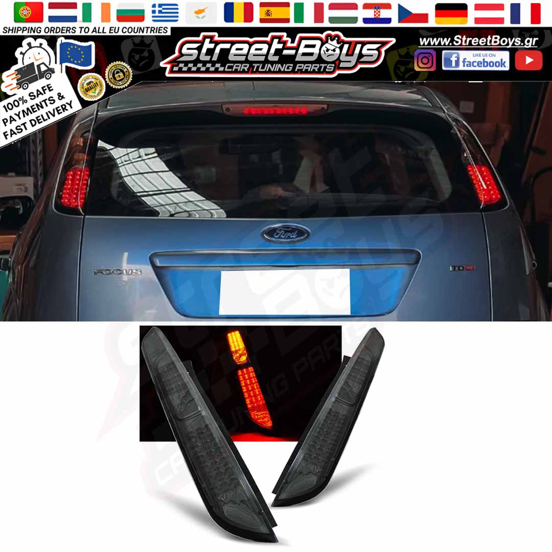 ΠΙΣΩ ΦΑΝΑΡΙΑ LED FORD FOCUS MK2 (2004-2008)