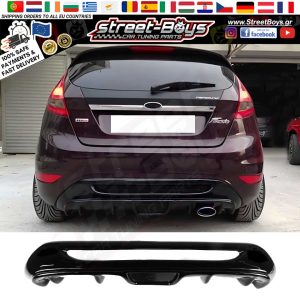 SPOILER ΔΙΑΧΥΤΗΣ ΠΙΣΩ ΠΡΟΦΥΛΑΚΤΗΡΑ FORD FIESTA MK6 (2008-2012)