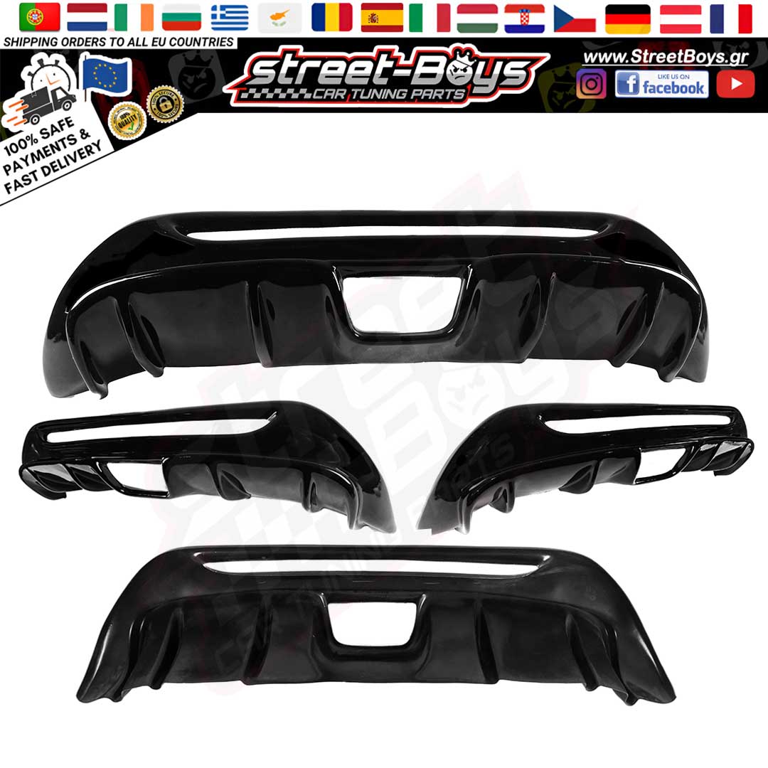 SPOILER ΔΙΑΧΥΤΗΣ ΠΙΣΩ ΠΡΟΦΥΛΑΚΤΗΡΑ FORD FIESTA MK6 (2008-2012) - Image 5