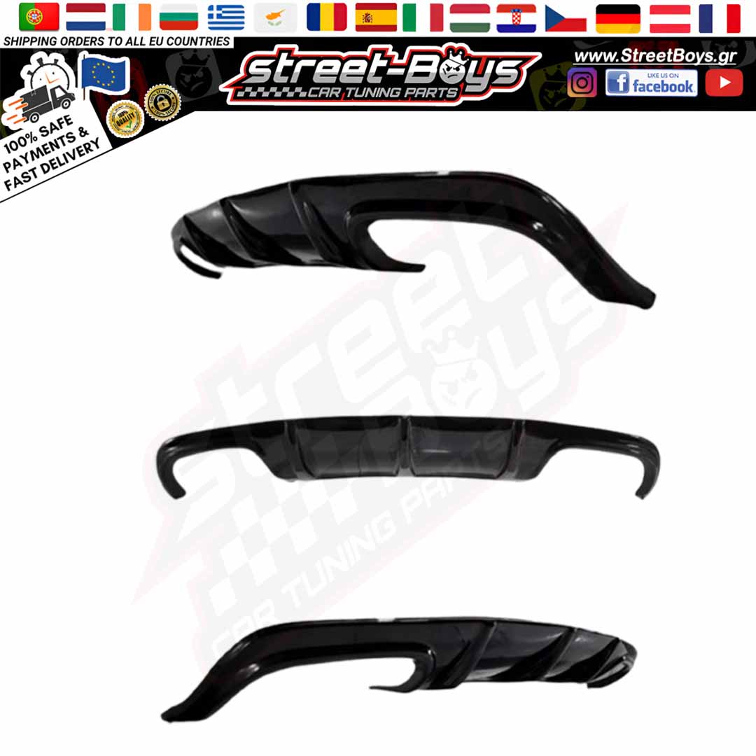 SPOILER ΔΙΑΧΥΤΗΣ ΠΙΣΩ ΠΡΟΦΥΛΑΚΤΗΡΑ MERCEDES BENZ W204 PRE FACELIFT (2007-2011) - Image 5