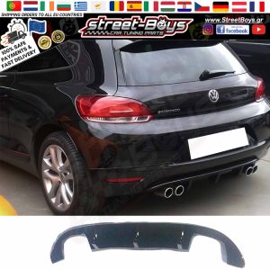 SPOILER ΔΙΑΧΥΤΗΣ ΠΙΣΩ ΠΡΟΦΥΛΑΚΤΗΡΑ VW SCIROCCO (2008-2014)