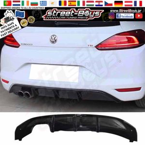 SPOILER ΔΙΑΧΥΤΗΣ ΠΙΣΩ ΠΡΟΦΥΛΑΚΤΗΡΑ VW SCIROCCO (2014-2017)