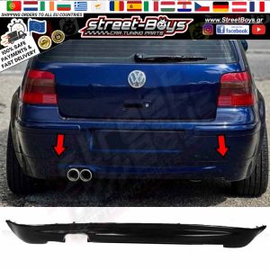 SPOILER ΠΙΣΩ ΠΡΟΦΥΛΑΚΤΗΡΑ VW GOLF MK4 (1997-2003)
