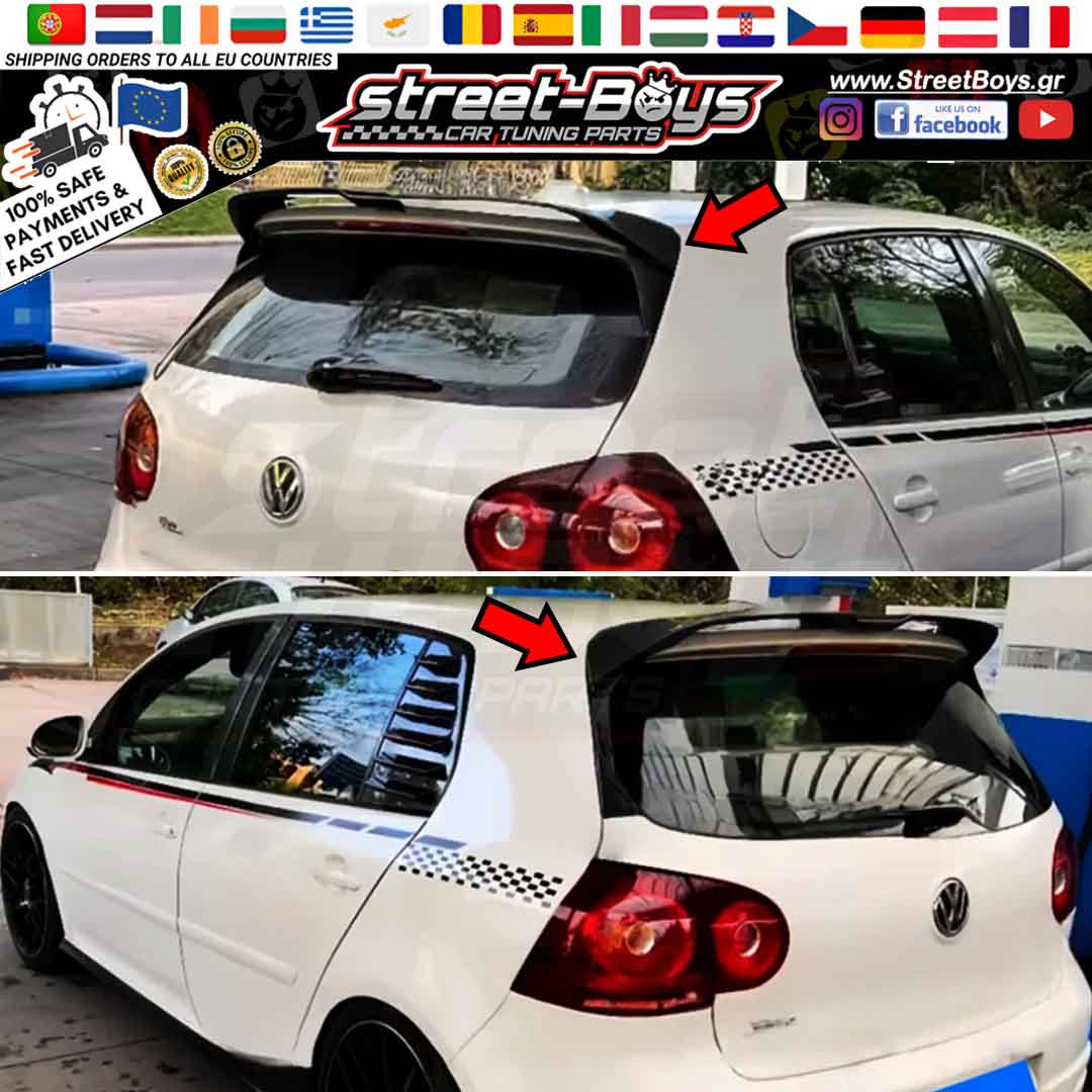 ΑΕΡΟΤΟΜΗ SPOILER ΠΟΡΤ ΜΠΑΓΚΑΖ VW GOLF MK5 (2003-2008) - Image 2