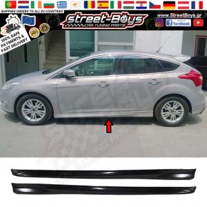 ΜΑΡΣΠΙΕ SET ΠΛΑΪΝΑ SPOILER FORD FOCUS MK3 (2011-2015)