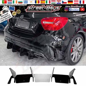 SPOILER EXTENSION ΔΙΑΧΥΤΗΣ ΠΙΣΩ ΠΡΟΦΥΛΑΚΤΗΡΑ MERCEDES BENZ W176 A45
