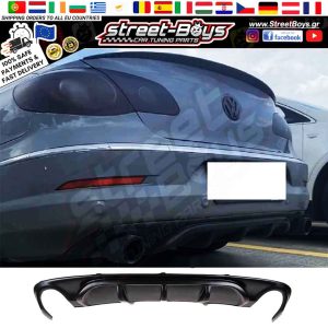 SPOILER ΔΙΑΧΥΤΗΣ ΠΙΣΩ ΠΡΟΦΥΛΑΚΤΗΡΑ VW PASSAT CC (2008-2012)
