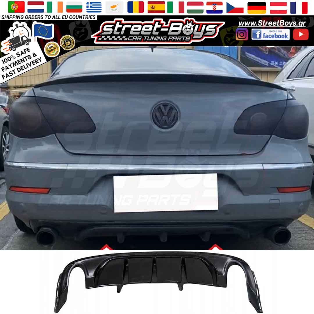 SPOILER ΔΙΑΧΥΤΗΣ ΠΙΣΩ ΠΡΟΦΥΛΑΚΤΗΡΑ VW PASSAT CC (2008-2012) - Image 2