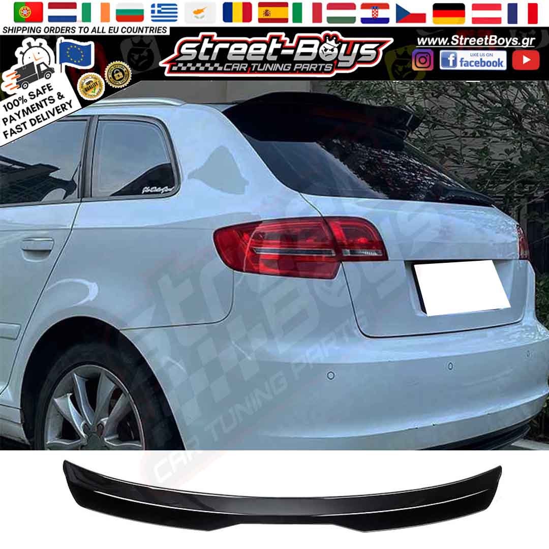 ΑΕΡΟΤΟΜΗ SPOILER EXTENSION AUDI S3 8P