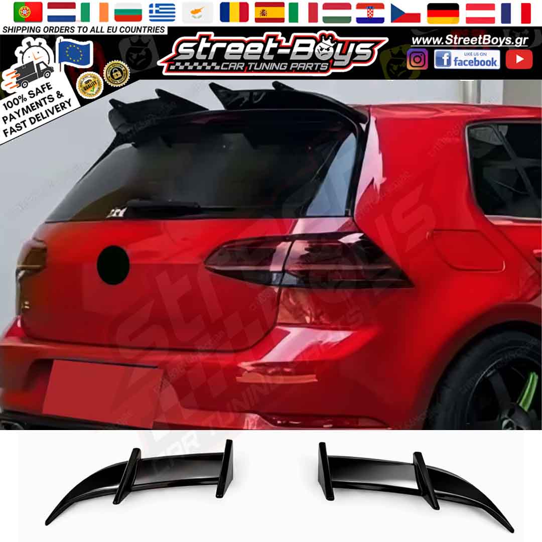 ΑΕΡΟΤΟΜΗ SPOILER EXTENSIONS VW GOLF 7