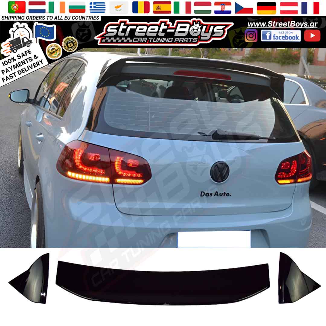 ΑΕΡΟΤΟΜΗ SPOILER ΠΟΡΤ ΜΠΑΓΚΑΖ VW GOLF 6