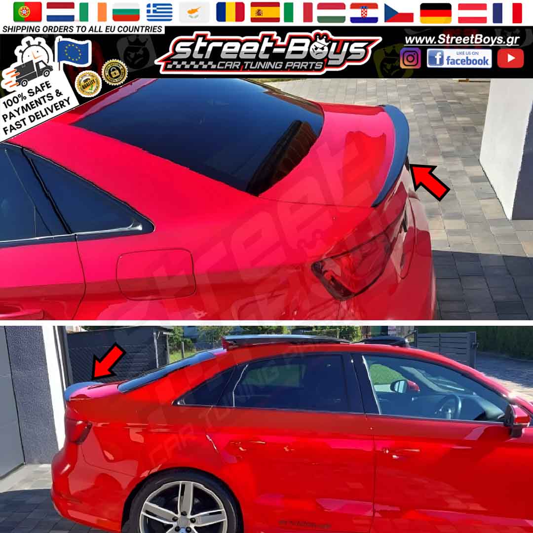 ΑΕΡΟΤΟΜΗ ΠΟΡΤ ΜΠΑΓΚΑΖ SPOILER AUDI A3 8Y - Image 2