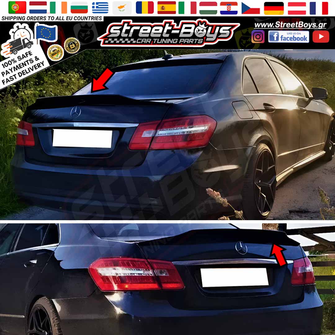 ΑΕΡΟΤΟΜΗ ΠΟΡΤ ΜΠΑΓΚΑΖ SPOILER MERCEDES BENZ W212 (2009-2016) - Image 2