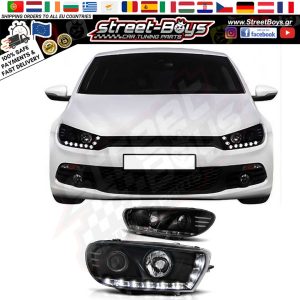 ΜΠΡΟΣΤΑ ΦΑΝΑΡΙΑ DAYLIGHT VW SCIROCCO (2008-2014)