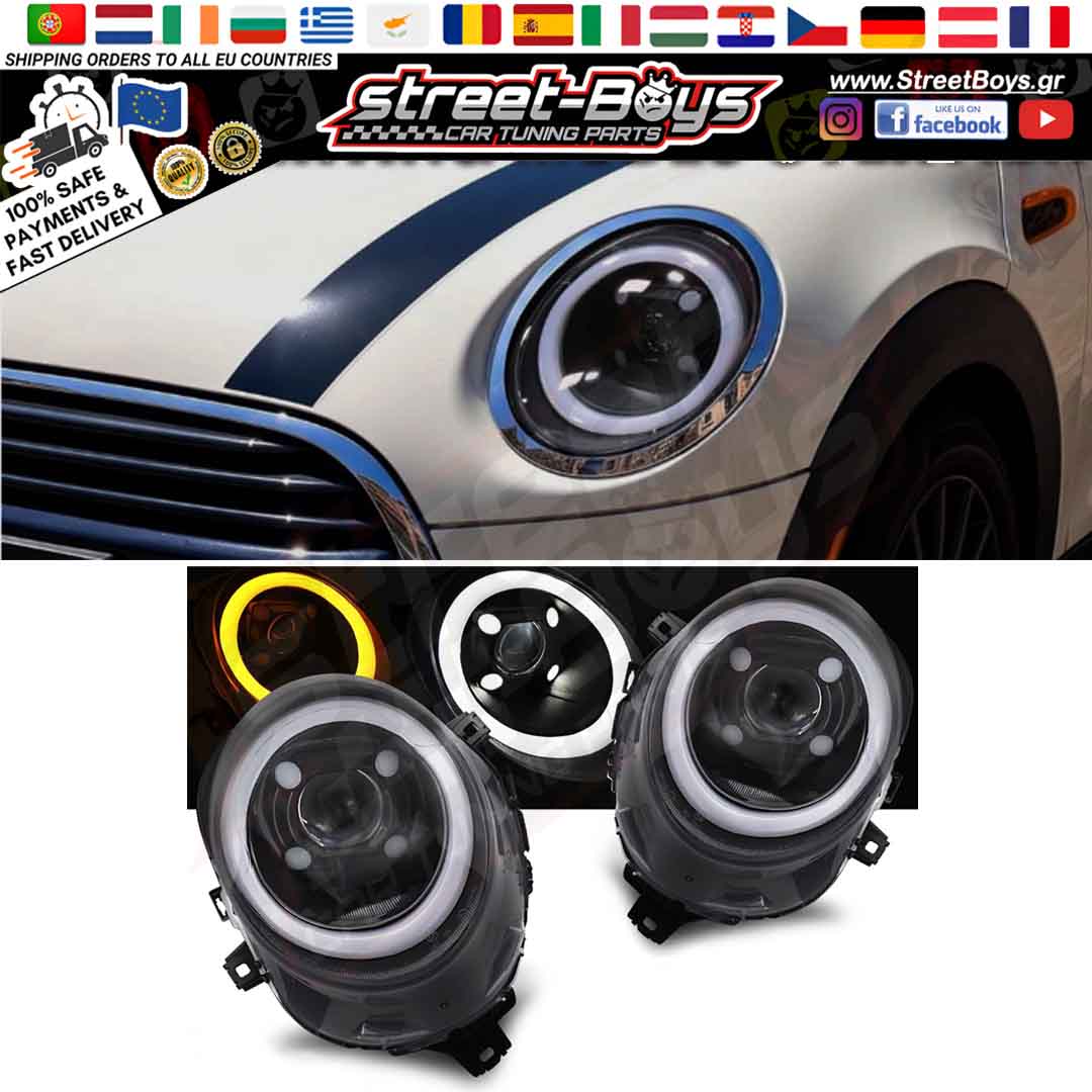 ΜΠΡΟΣΤΑ ΦΑΝΑΡΙΑ DRL MINI COOPER F55 F56 F57 (2014-2017) - Image 2