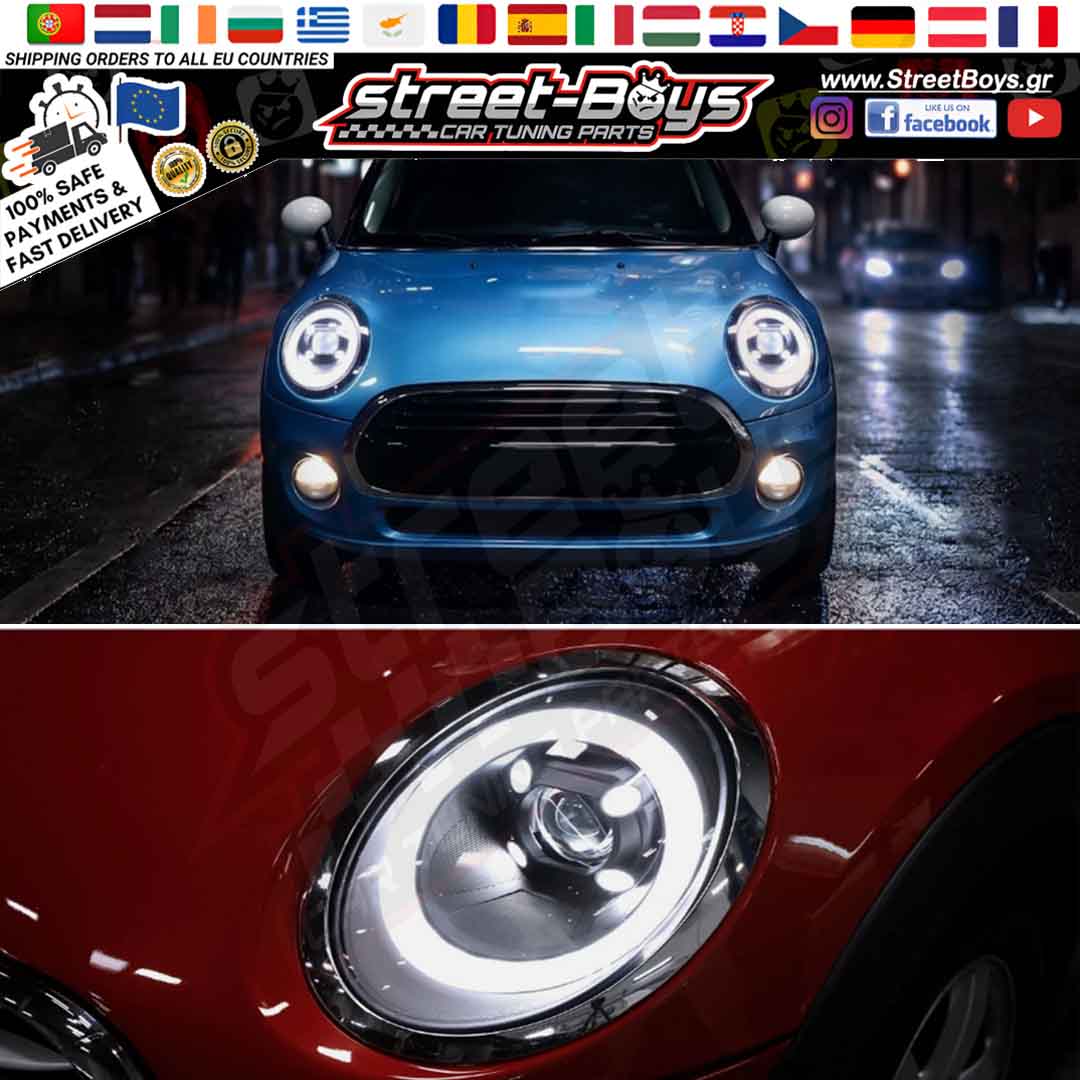 ΜΠΡΟΣΤΑ ΦΑΝΑΡΙΑ DRL MINI COOPER F55 F56 F57 (2014-2017) - Image 3