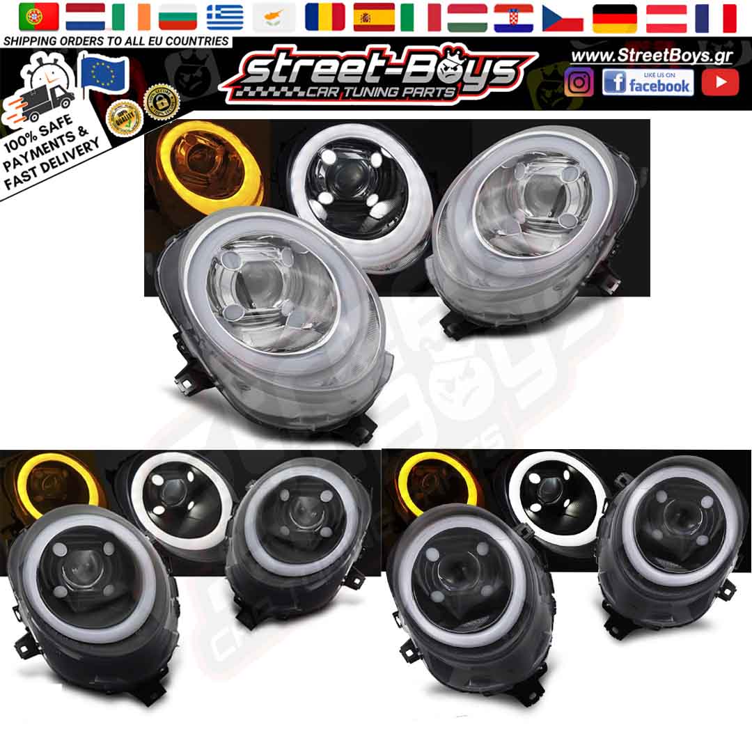 ΜΠΡΟΣΤΑ ΦΑΝΑΡΙΑ DRL MINI COOPER F55 F56 F57 (2014-2017) - Image 4