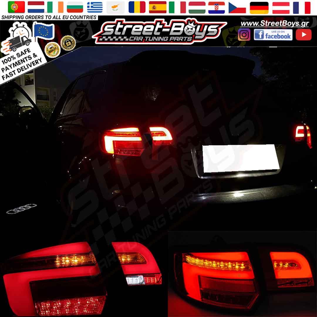 ΠΙΣΩ ΦΑΝΑΡΙΑ DYNAMIC LED AUDI A3 8P SPORTBACK - Image 2