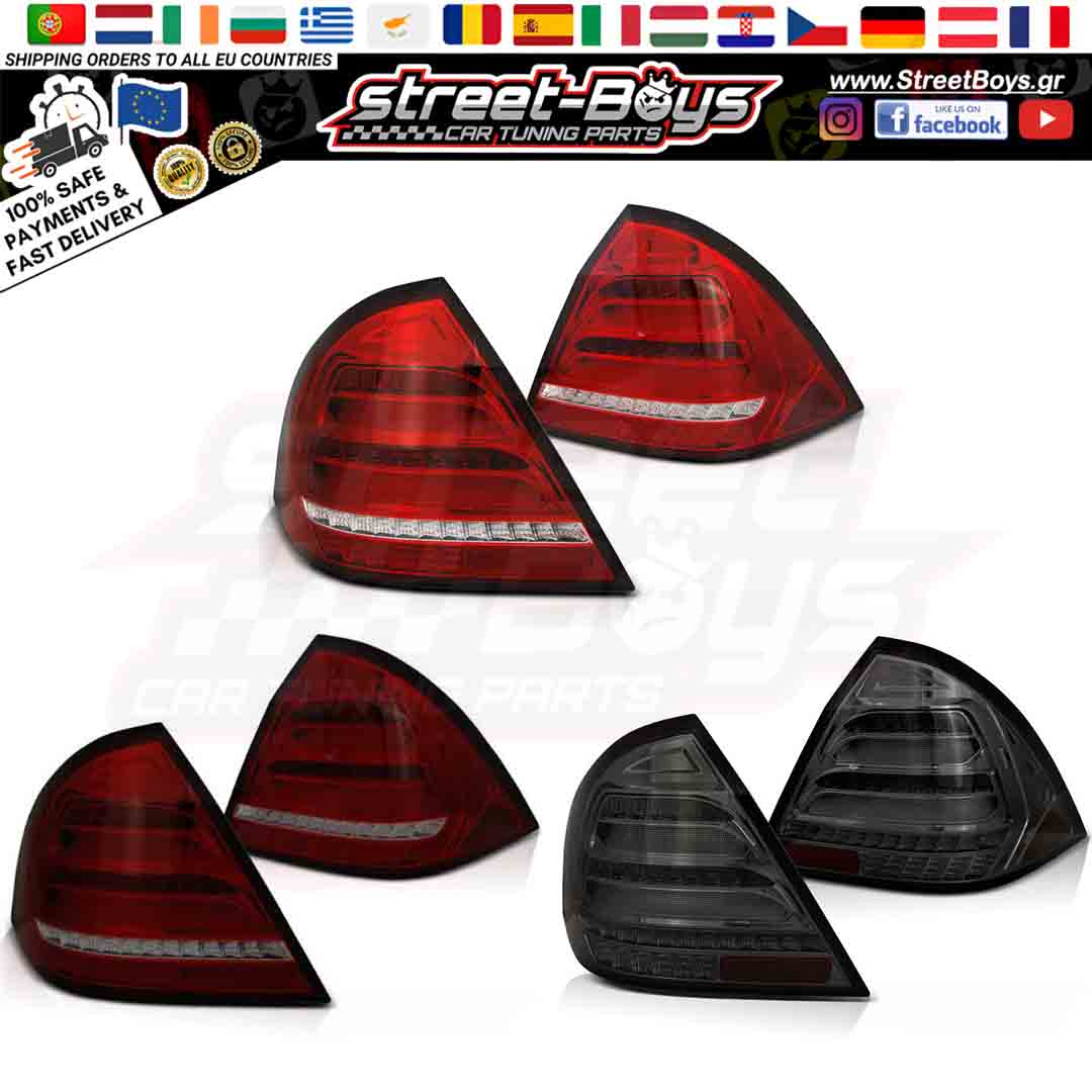 ΠΙΣΩ ΦΑΝΑΡΙΑ DYNAMIC LED MERCEDES BENZ W203 - Image 5