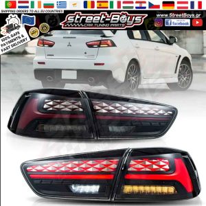 ΠΙΣΩ ΦΑΝΑΡΙΑ DYNAMIC LED MITSUBISHI LANCER X 10 (2008-2016)