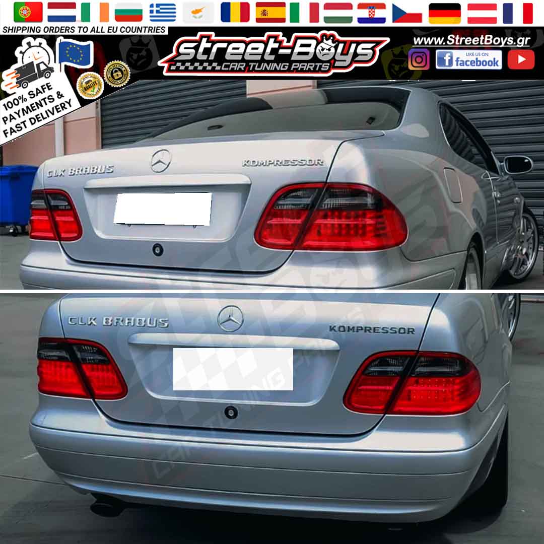 ΠΙΣΩ ΦΑΝΑΡΙΑ LED MERCEDES BENZ CLK W208 (1997-2002) - Image 2