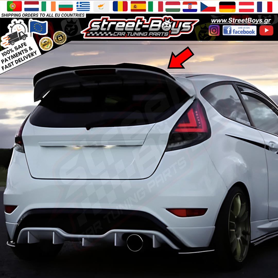 ΑΕΡΟΤΟΜΗ SPOILER EXTENSION FORD FIESTA MK6 ST (2008-2016) - Image 3