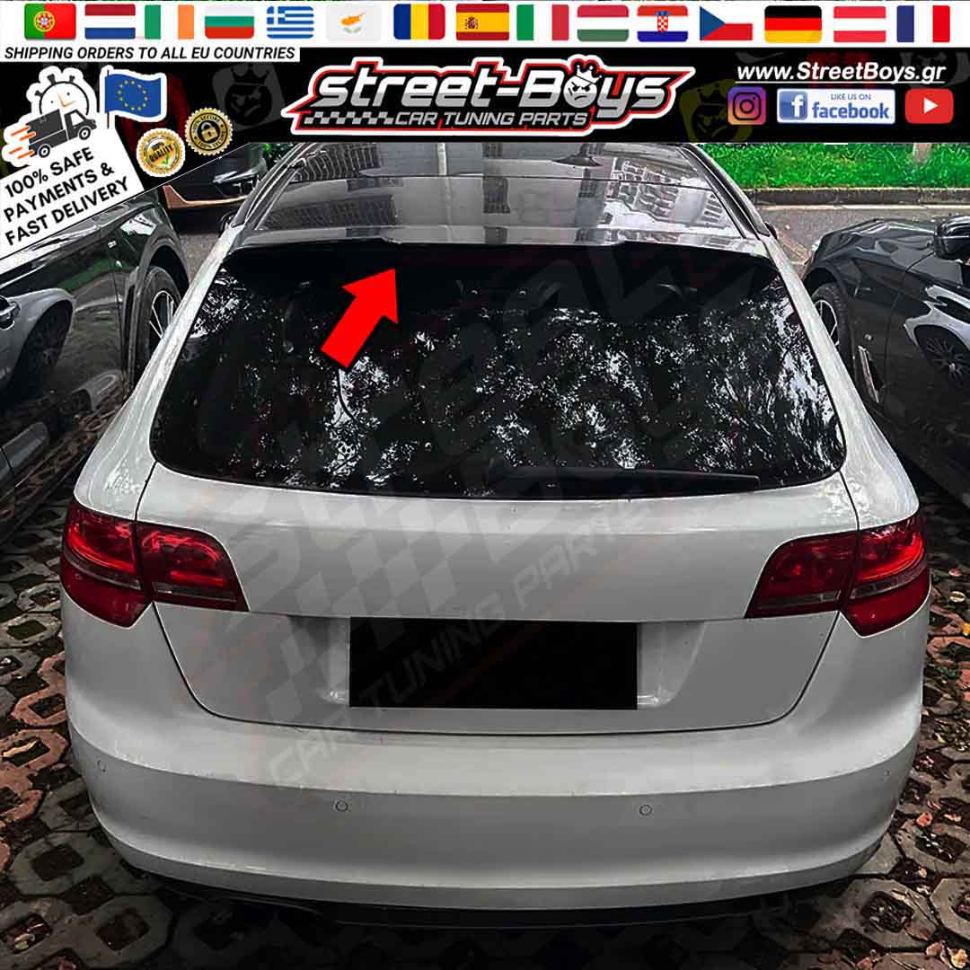 ΑΕΡΟΤΟΜΗ SPOILER EXTENSION AUDI A3 8P S-LINE - Image 2