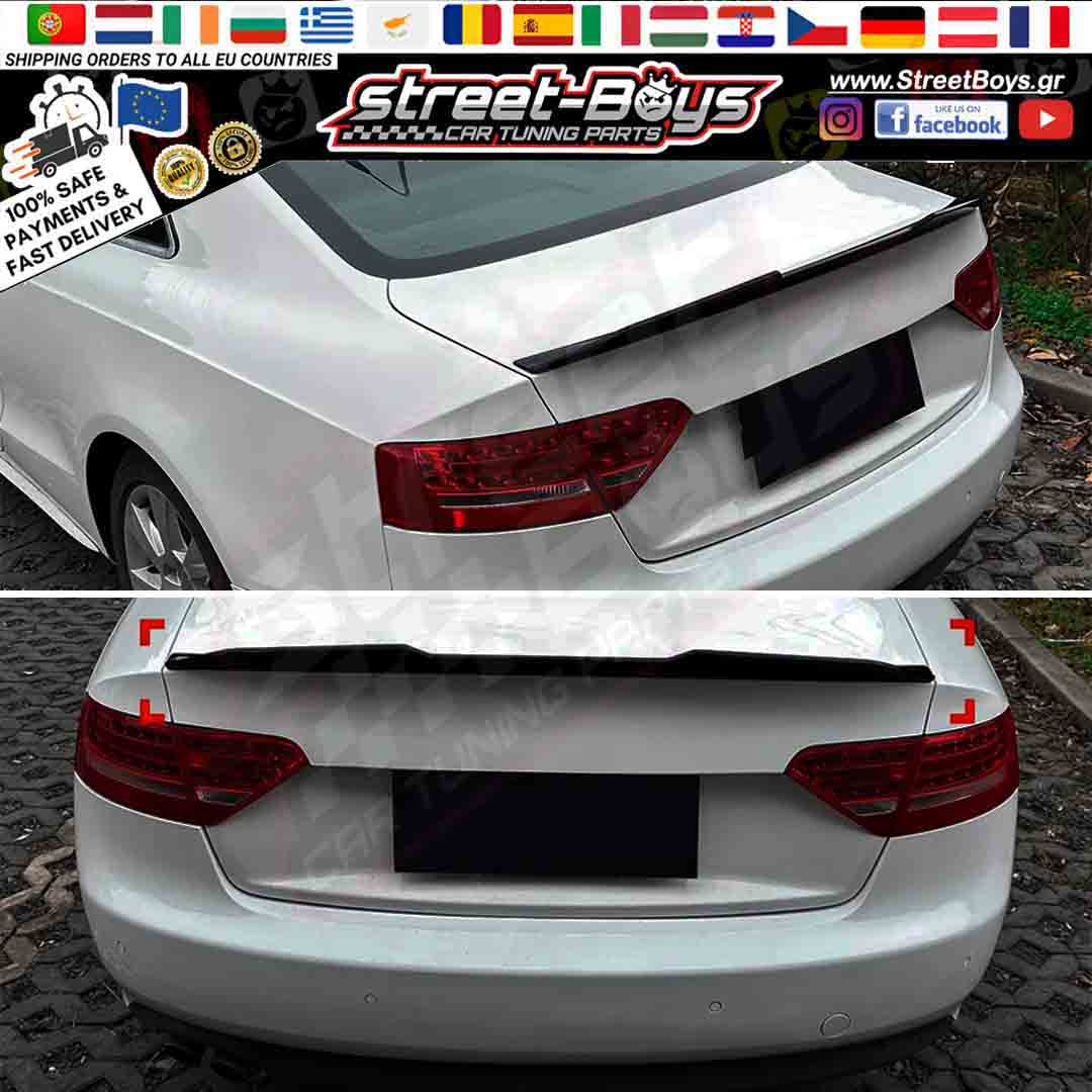 ΑΕΡΟΤΟΜΗ ΠΟΡΤ ΜΠΑΓΚΑΖ SPOILER AUDI A5 8T COUPE (2007-2016) - Image 2