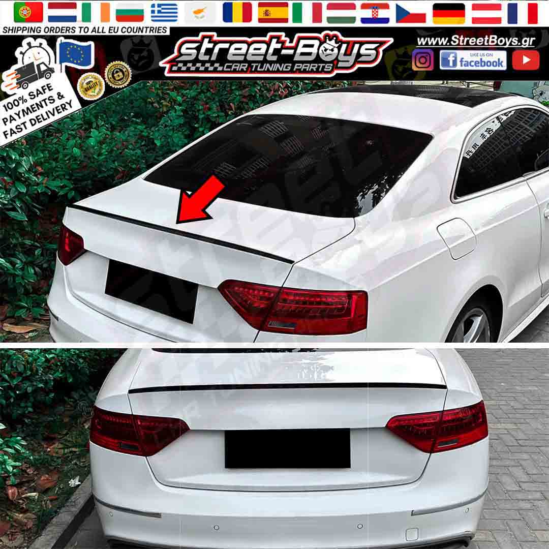 ΑΕΡΟΤΟΜΗ ΠΟΡΤ ΜΠΑΓΚΑΖ SPOILER AUDI A5 8T COUPE (2007-2016) - Image 2
