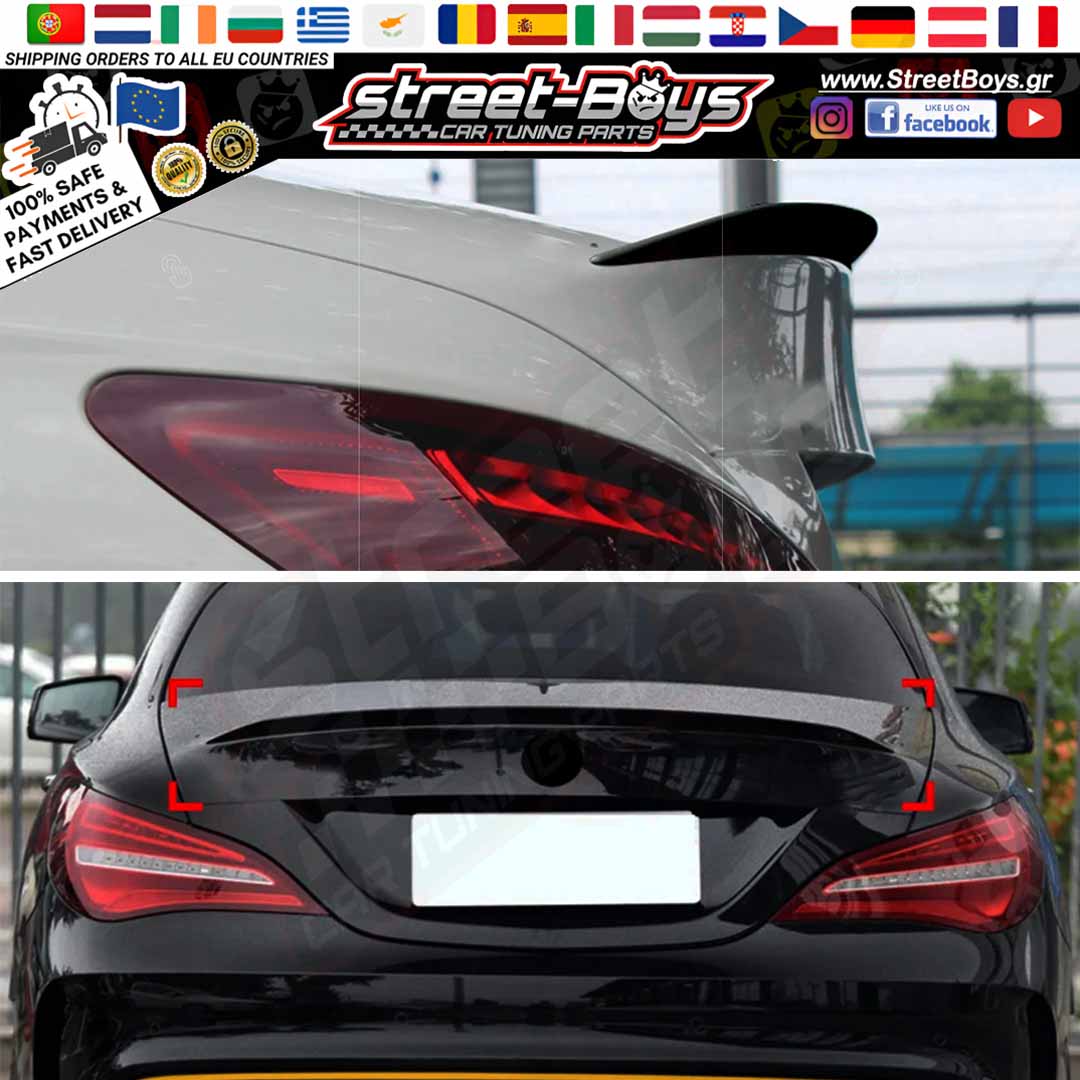 ΑΕΡΟΤΟΜΗ ΠΟΡΤ ΜΠΑΓΚΑΖ SPOILER MERCEDES BENZ CLA C117 - Image 3