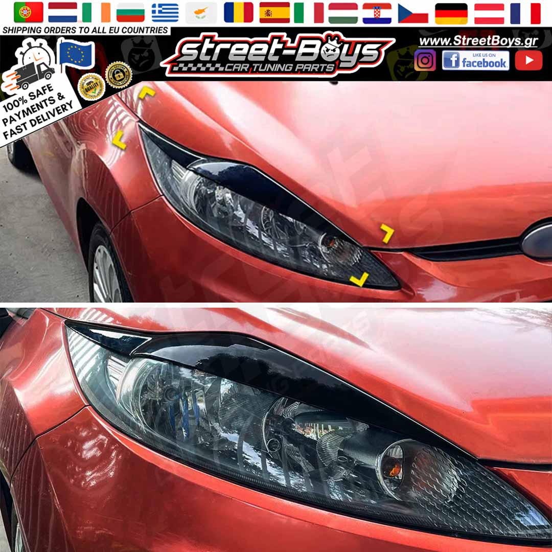 ΦΡΥΔΑΚΙΑ ΓΙΑ ΜΠΡΟΣΤΑ ΦΑΝΑΡΙΑ FORD FIESTA MK6 (2008-2012) - Image 3